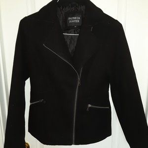 Black winter coach